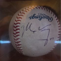 Matt Kemp Dodgers ‘11 Signed Game Ball!