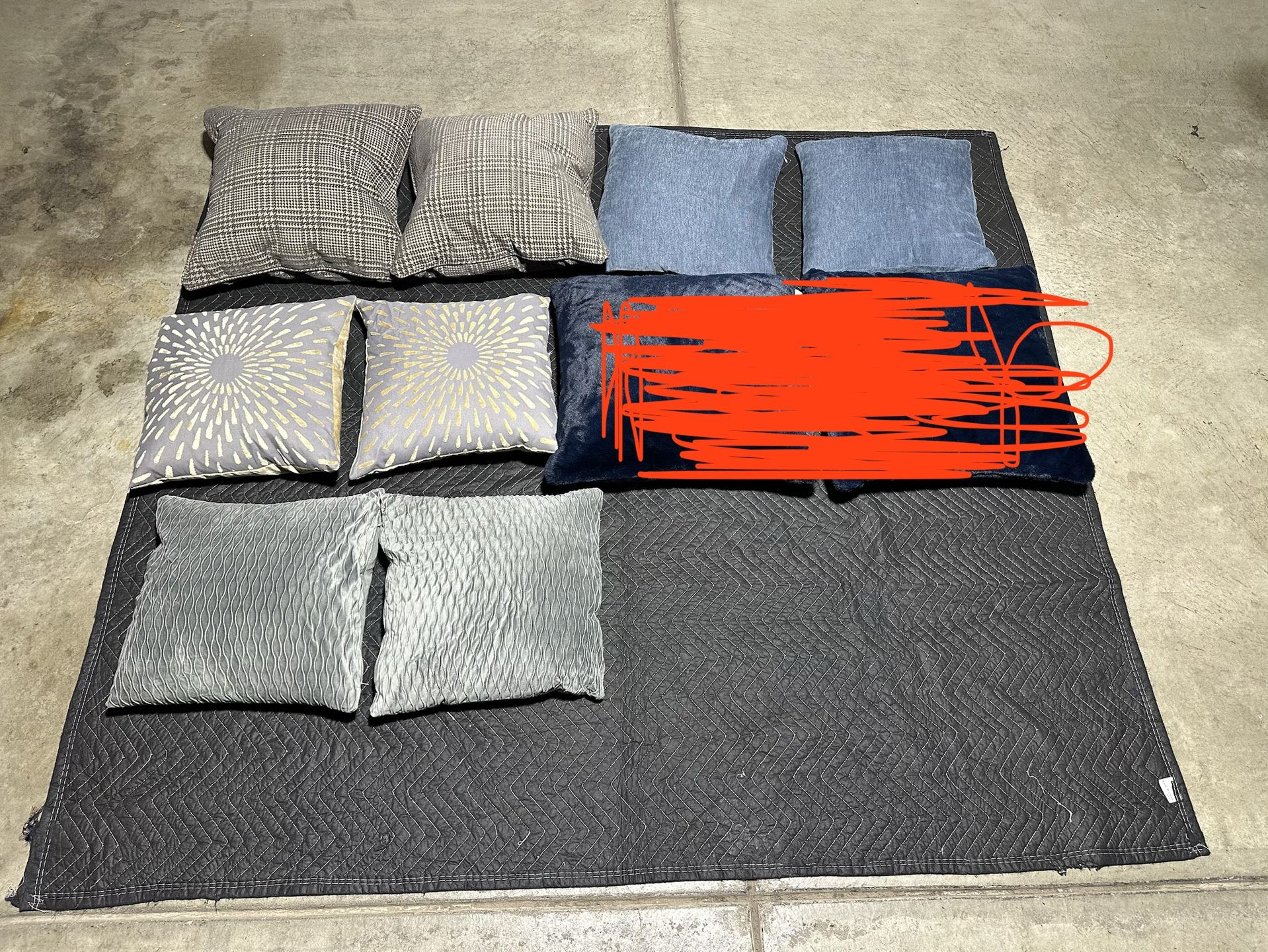 Throw Pillows $5 Each