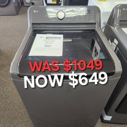 5.0 Cu. Ft. High Efficiency Top Load Washer With 6 Motion Technology 