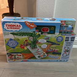 New Thomas & Friends Talking Cranky Delivery Train Set from Fisher-Price
