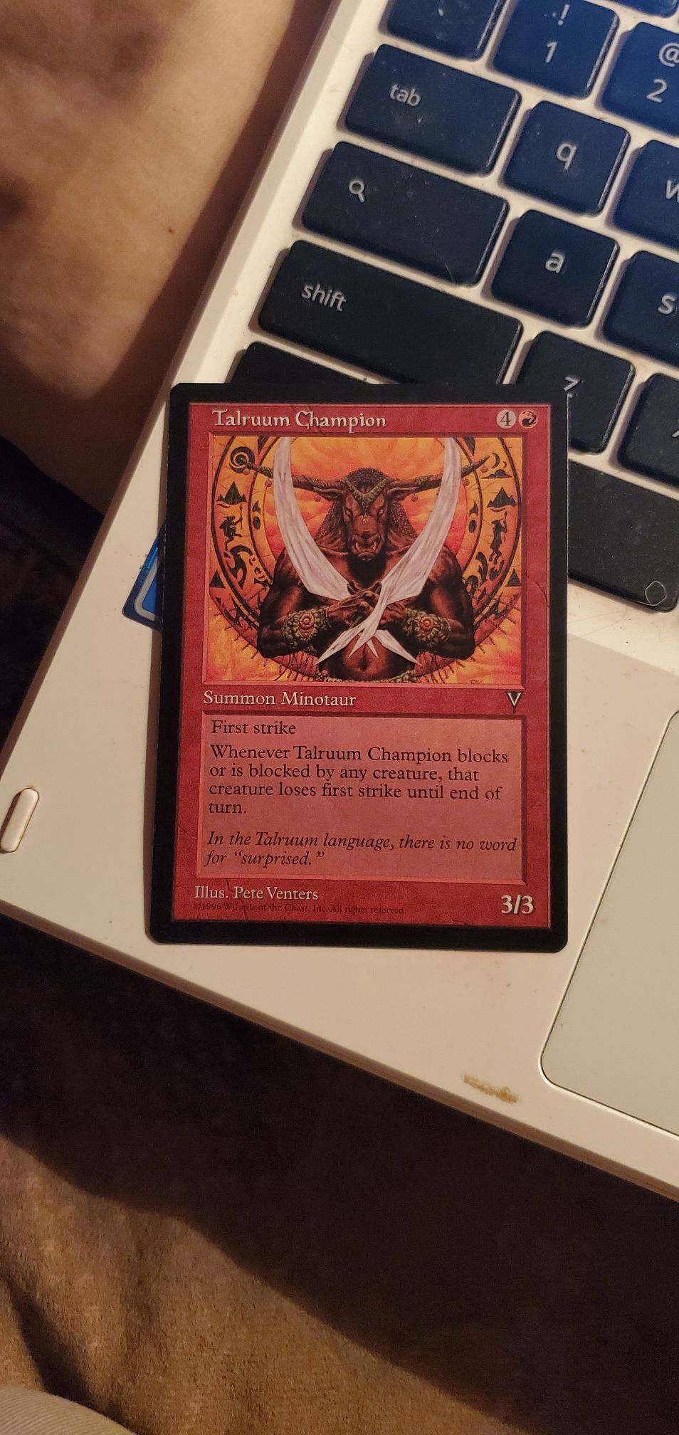 Talruum champion magic card