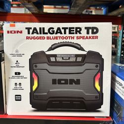 ION Tailgater TD Rugged Bluetooth Speaker Brand New In Box 