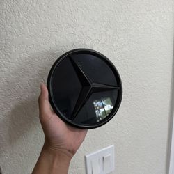 MERCEDES BENZ BLACK EMBLEM / BADGE 