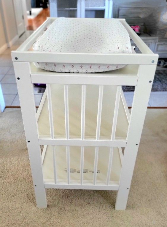 IKEA White Changing Table