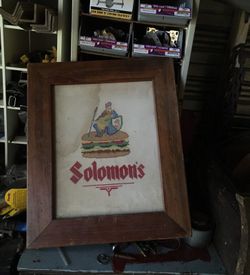 Solomon's Bar sign
