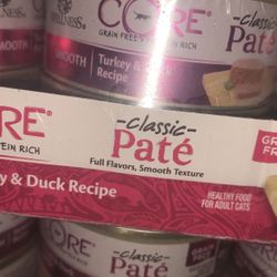 Wellness core turkey & duck canned cat food. 1 case available $20 comes with free quality catnip(read description)