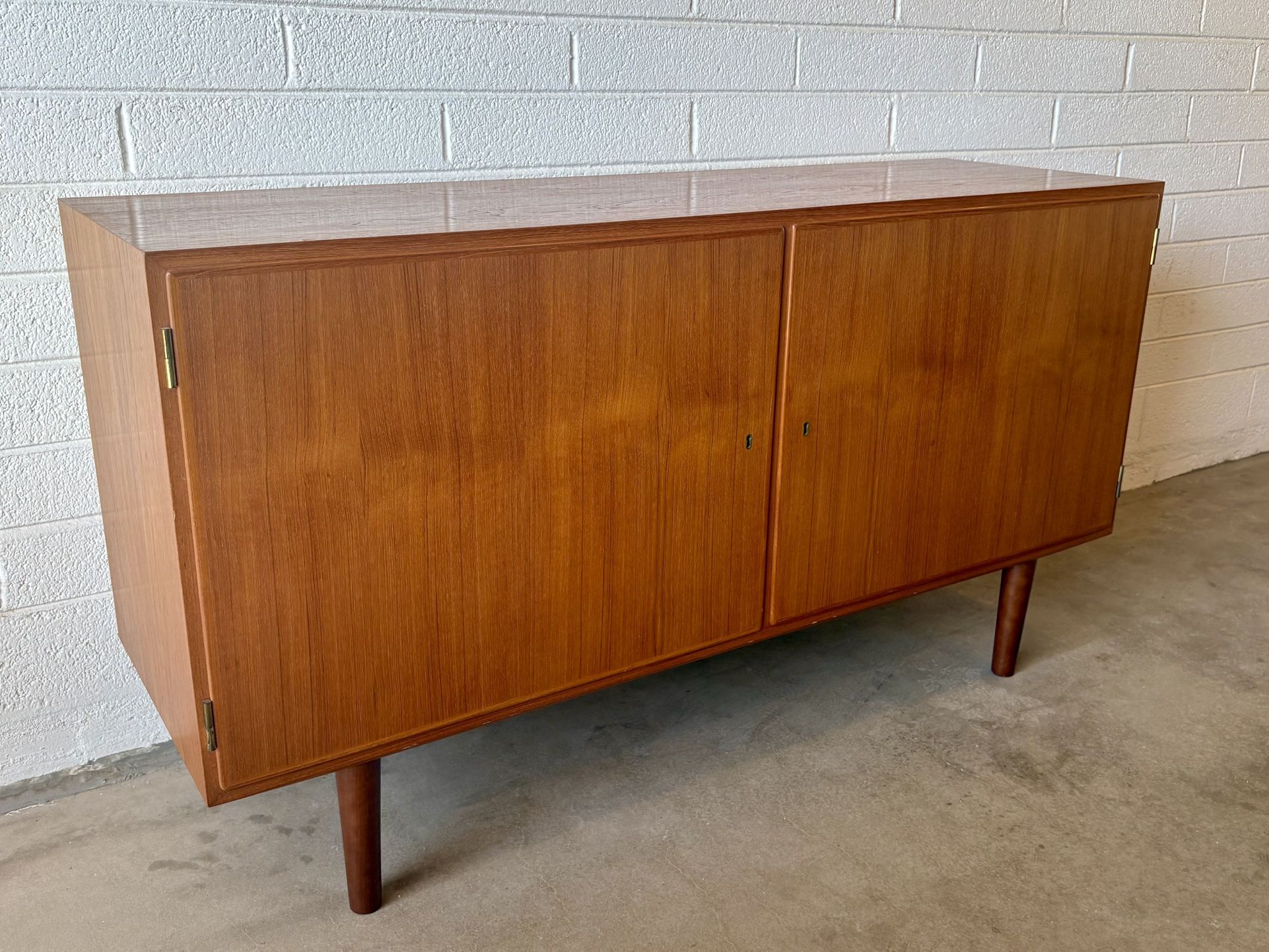Vintage Poul Hundevad Danish Modern Teak Credenza