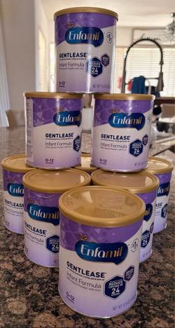 Enfamil Gentlease formula 7 CANS