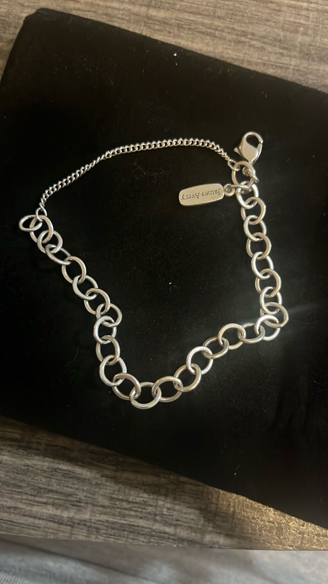 James Avery Forged Link Charm Bracelet