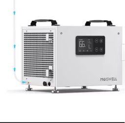70 pt. 1,000 sq. ft. Bucketless Energy Star Most Efficient Commercial Dehumidifier with Pump for Cra