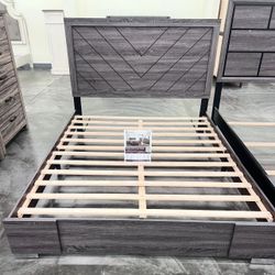 Cama Queen Size Nueva En Su Caja Incluye Colchón 