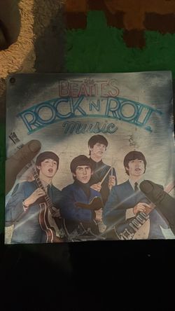 The beatles rock and roll music records (1976)