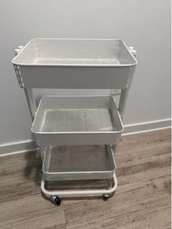 Utility White Cart