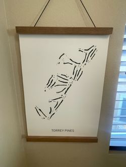 Torrey Pines Golf Course Artwork Print