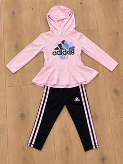 Adidas Girls’ 2-Piece Outfit – Size 3T