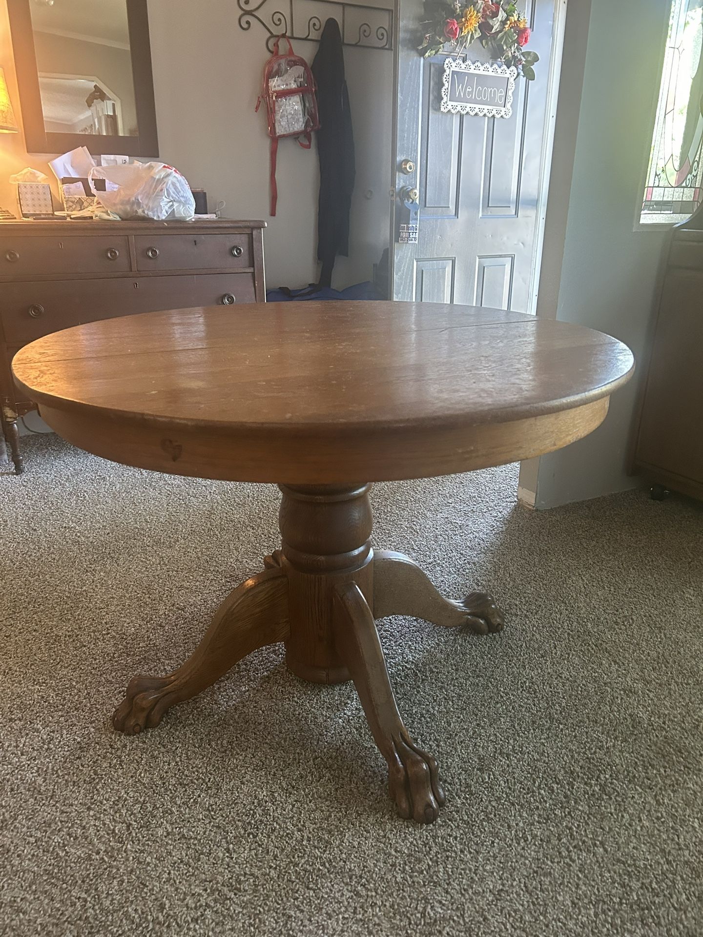Table Old Claw Foot