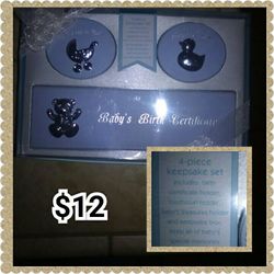 Baby boys keepsakes