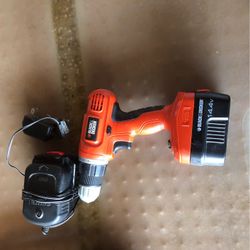 14.4volt Black And Decker Cordless Drill With Extra Battery