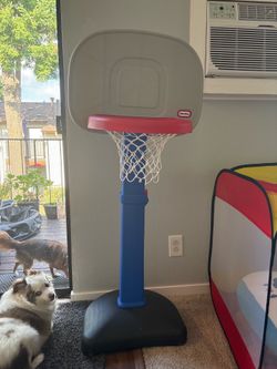 Little Tikes basketball hoop