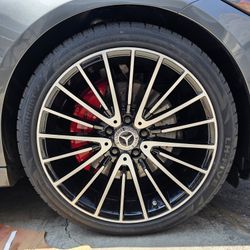 18"new Wheels & New Tires For MERCEDES BENZ C300/E350 