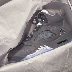 7.5 Jordan 5 Wolf Grey