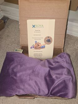 Koya natural soft velvet flax seed pillow