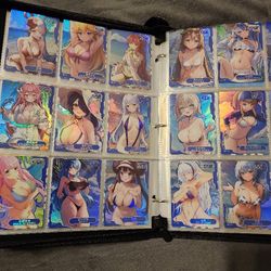 Lucky & Senpai Goddess Ecchi Cards / Anime-Game Character Cards 