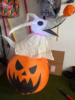 Halloween zero night before Christmas inflatable
