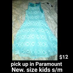 Turquoise dress