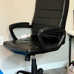 Office Chair And HP Monitor