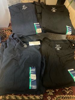 3 for $10 new men’s cotton T-Shirts, dark blue and black size XL