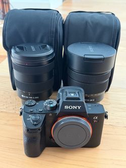 Sony camera and lenses