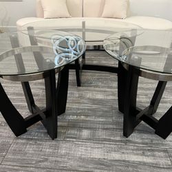 Modern Coffee Table and 2 Side Tables Set