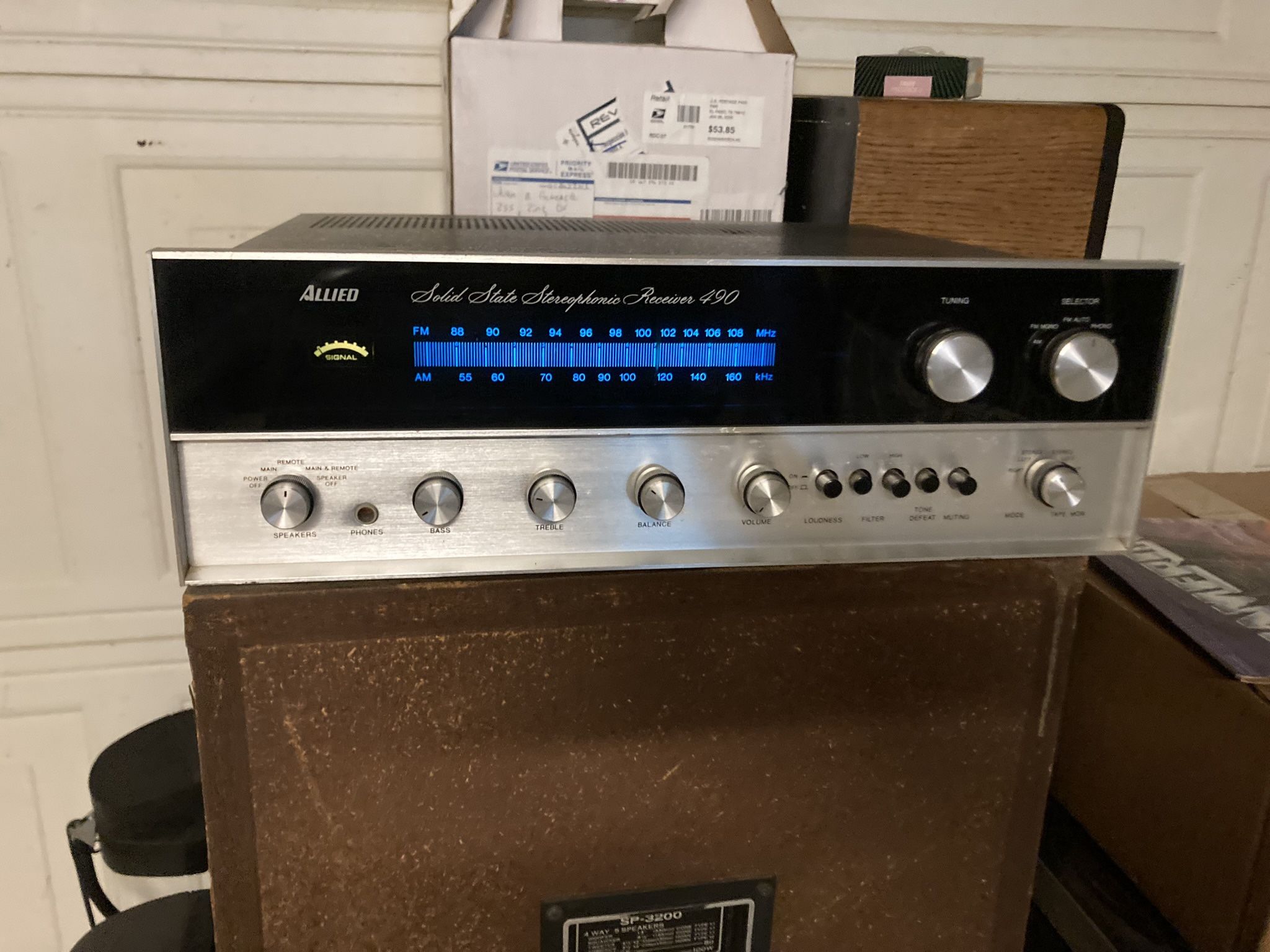 Vintage Stereo Receiver
