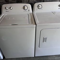 ✨ Whirlpool Amana Washer & Dryer Set – Clean, Works Perfect! Raleigh NC ✨