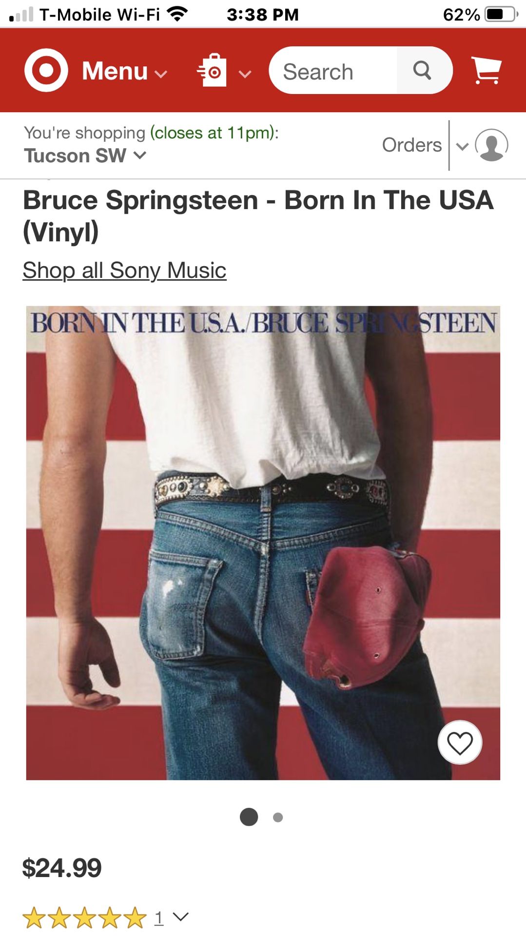 Bruce Springsteen Vinyl