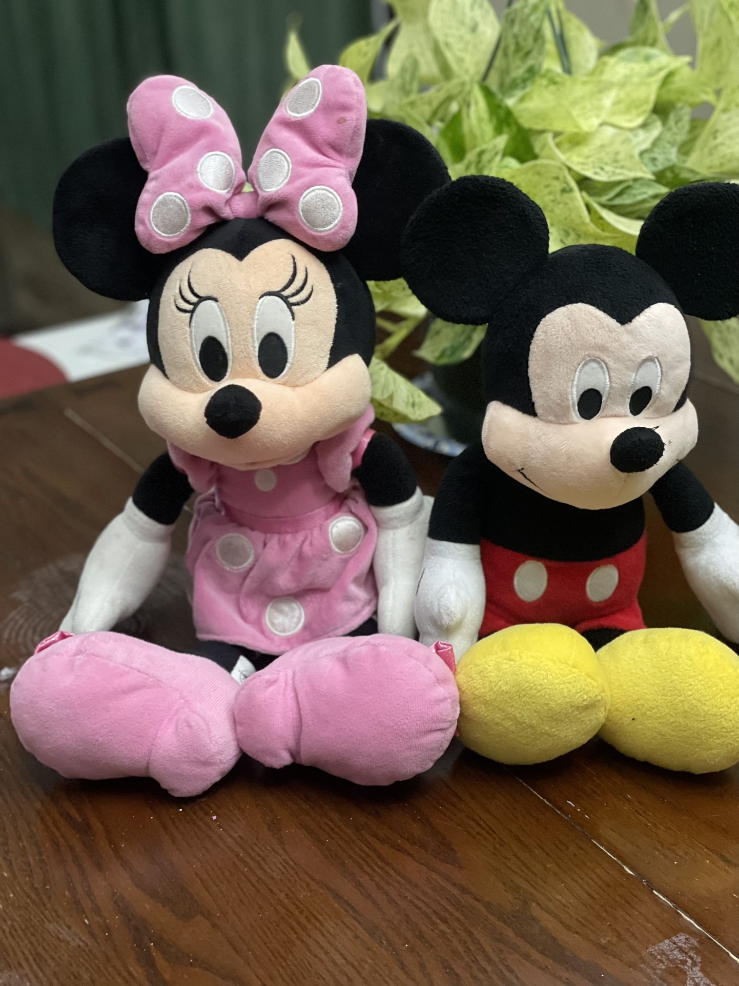 Mickey & Minnie Mouse Stuffed Animals
