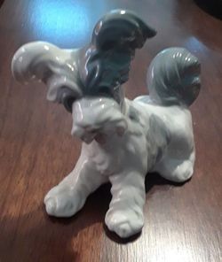 Lladro Skye terrier dog / 1970 retired figurine