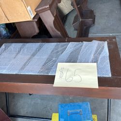 Wood/glass Table
