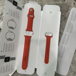 Genuine Apple Watch Sport Band 40mm Clementine