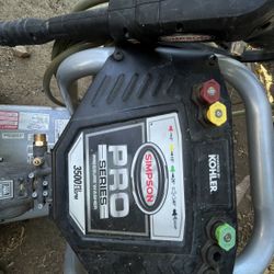 Pressure washer 3500