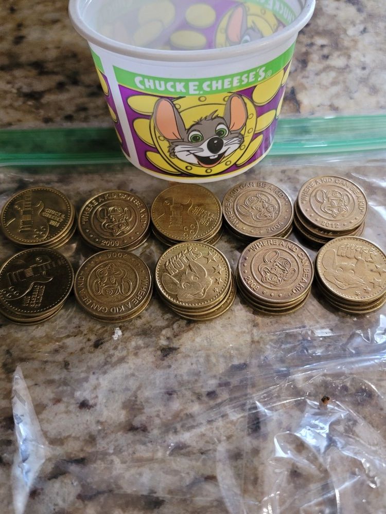 Chuck E. Cheese Tokens