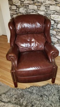 Chocolate, Reclining Wingback Chair