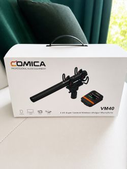 Comica Audio VM40 Wireless Shotgun Microphone System (2.4GHz)
