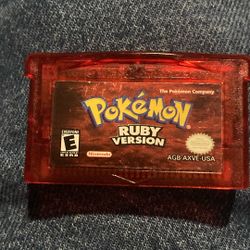 Pokemon Ruby Version GBA