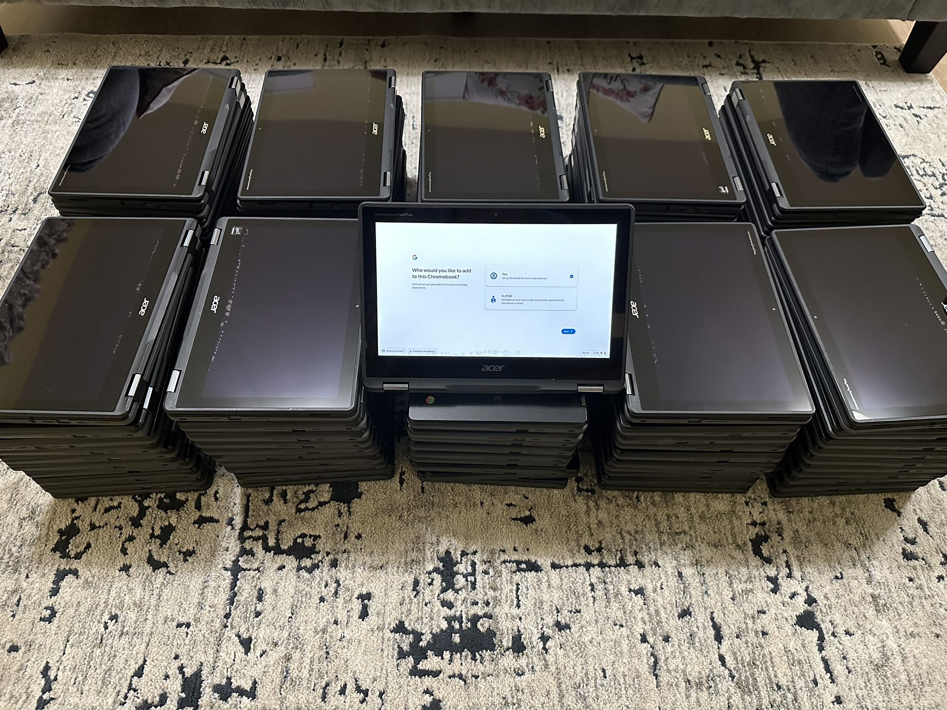 Chromebook Lot Bulk Sale With Chargers 