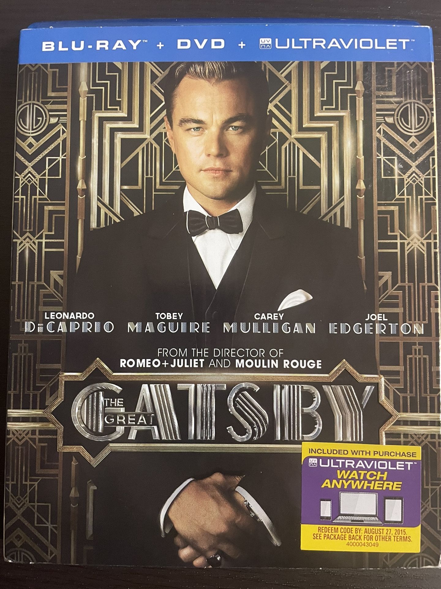 The Great Gatsby (2013) Blu - Ray