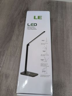 LE LED desk lamp 7 level brightness $20