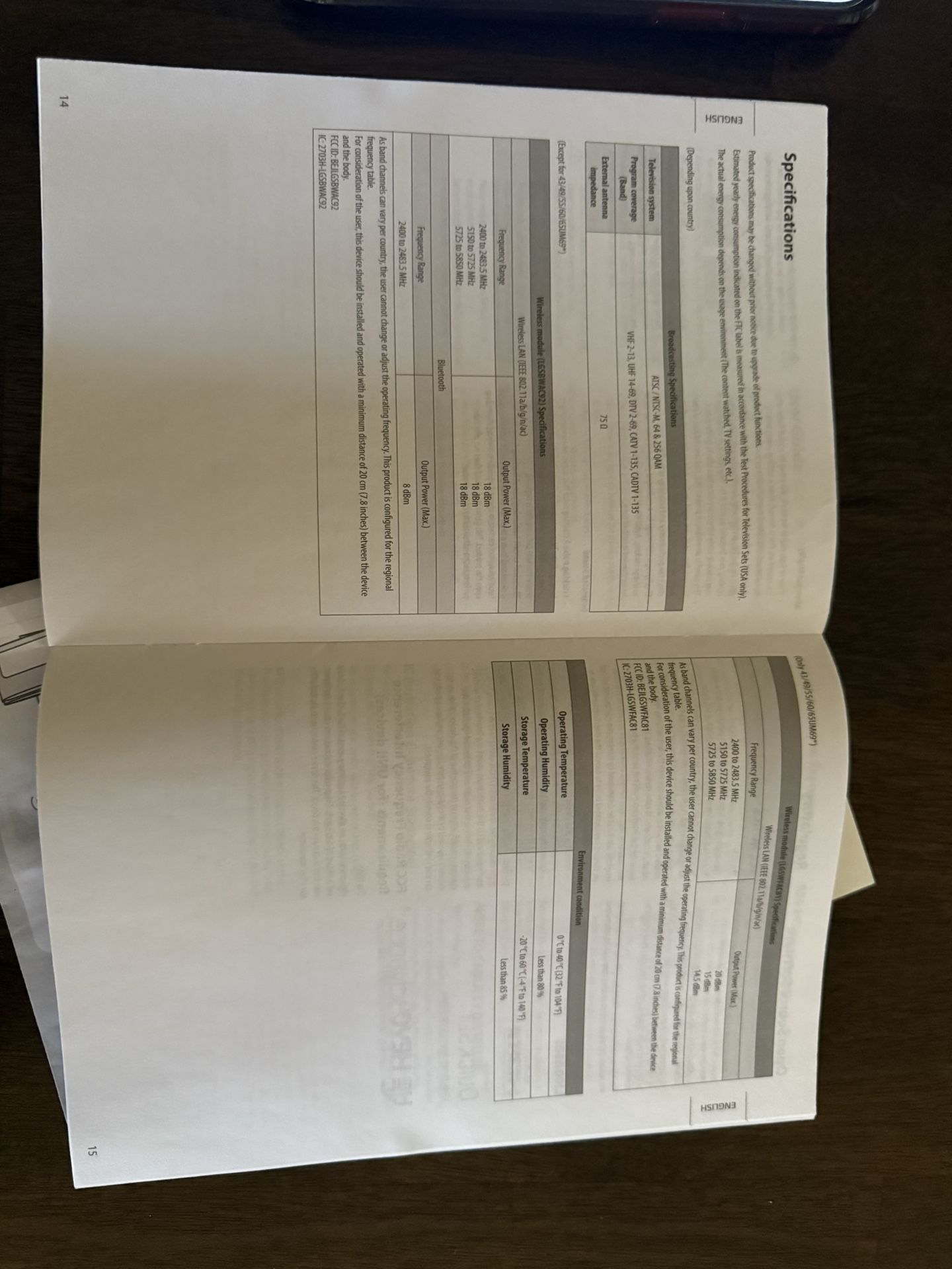 LG 43“ UHD Smart TV Like new，Barely used