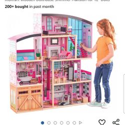 KidKraft Wooden Dollhouse Shimmer Mansion for 12" Dolls